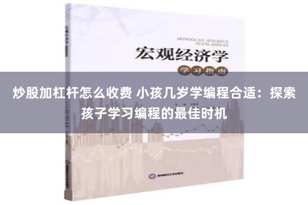 炒股加杠杆怎么收费 小孩几岁学编程合适：探索孩子学习编程的最佳时机