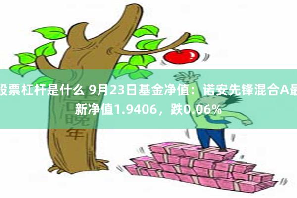 股票杠杆是什么 9月23日基金净值：诺安先锋混合A最新净值1.9406，跌0.06%