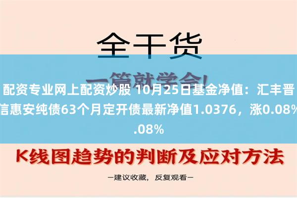 配资专业网上配资炒股 10月25日基金净值：汇丰晋信惠安纯债63个月定开债最新净值1.0376，涨0.08%